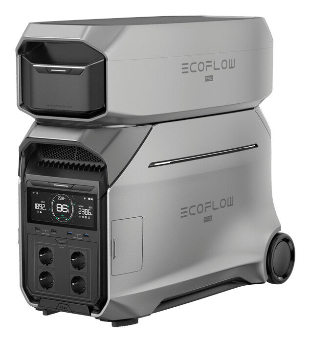 EcoFlow DELTA Pro 3 Smart Bærbar energistation, tilbehør Batteri