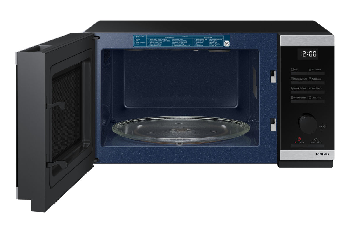 Samsung MG23DG4524ATE2 mikrobølgeovn Sort, Rustfrit stål Grill mikroovn Bordplade 23 L 800 W