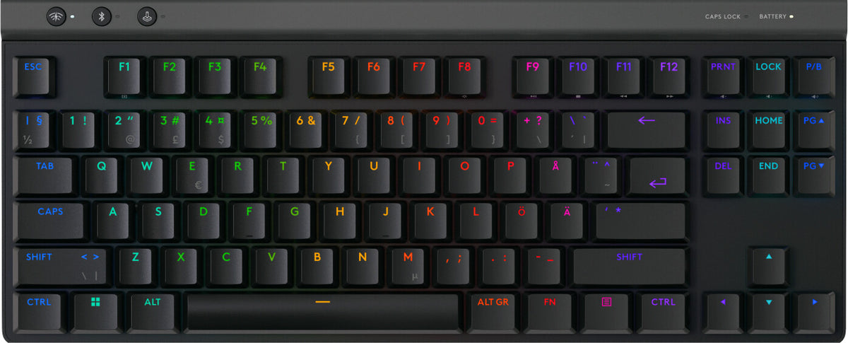 Logitech G G515 Tastatur Mekanisk LIGHTSYNC Trådløs Kablet