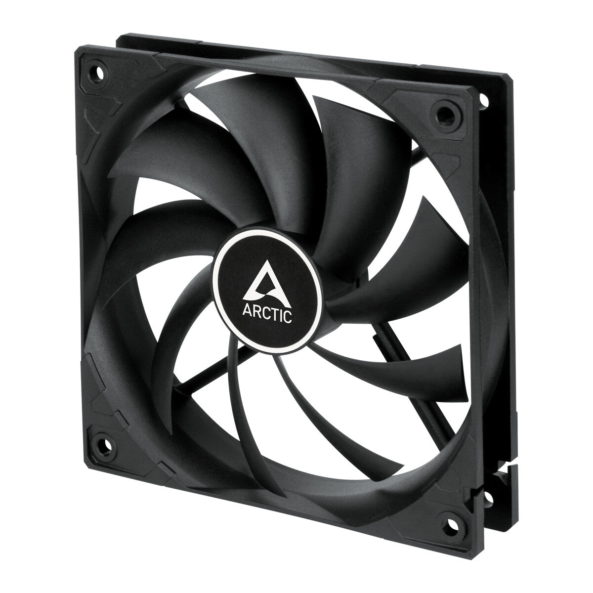 ARCTIC F12 PWM PST Computerkabinet Ventilator 12 cm Sort 1 stk