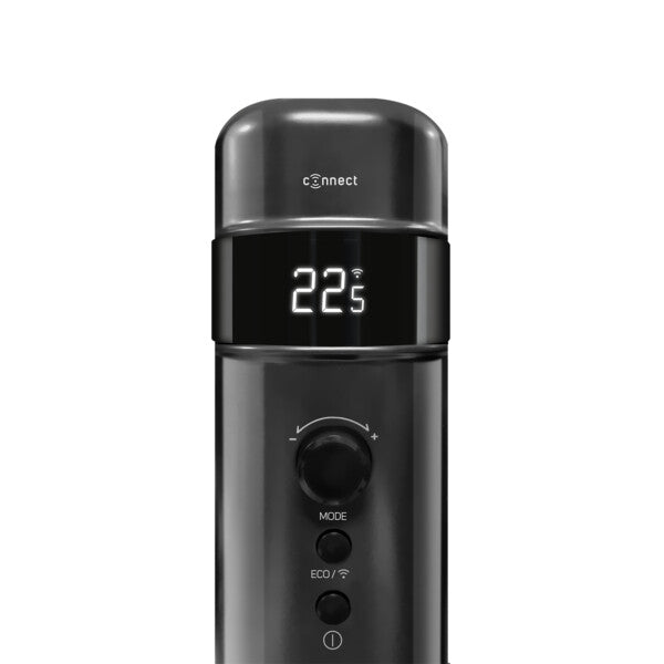 Taurus 935074000 varmeapparat Indendørs Sort 1500 W Blæser med elektrisk områdevarmer