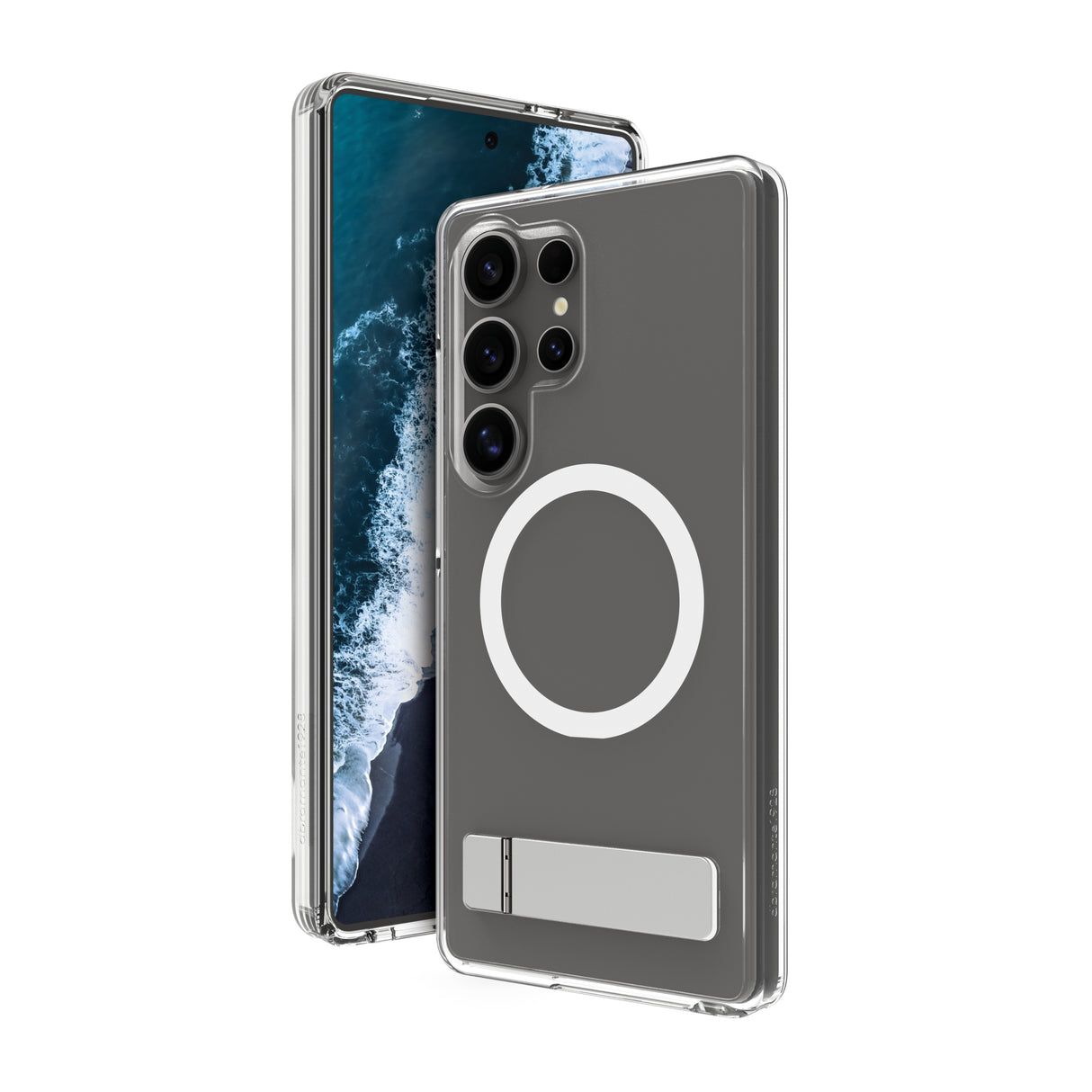 dbramante1928 Iceland Pro Qi2 Kick Beskyttelsescover Ice-clear Samsung Galaxy S25 Ultra
