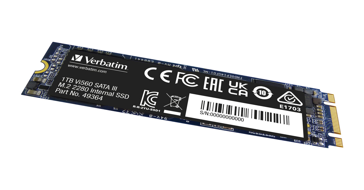 Verbatim Vi560 S3 1 TB M.2 Serial ATA III 3D NAND