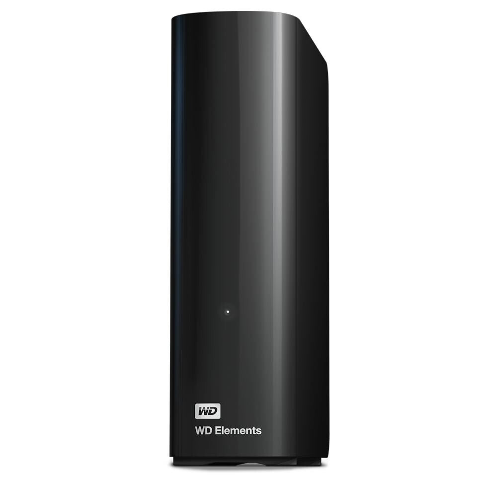 Western Digital Elements WDBWLG0060HBK-EESN ekstern harddisk 6 TB Micro-USB B 3.2 Gen 1 (3.1 Gen 1) Sort