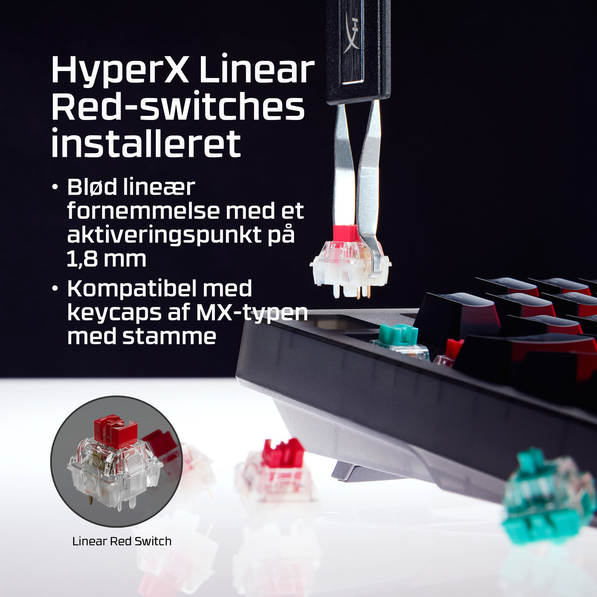 HyperX Origins 2 1800 keyboard Gaming USB Black