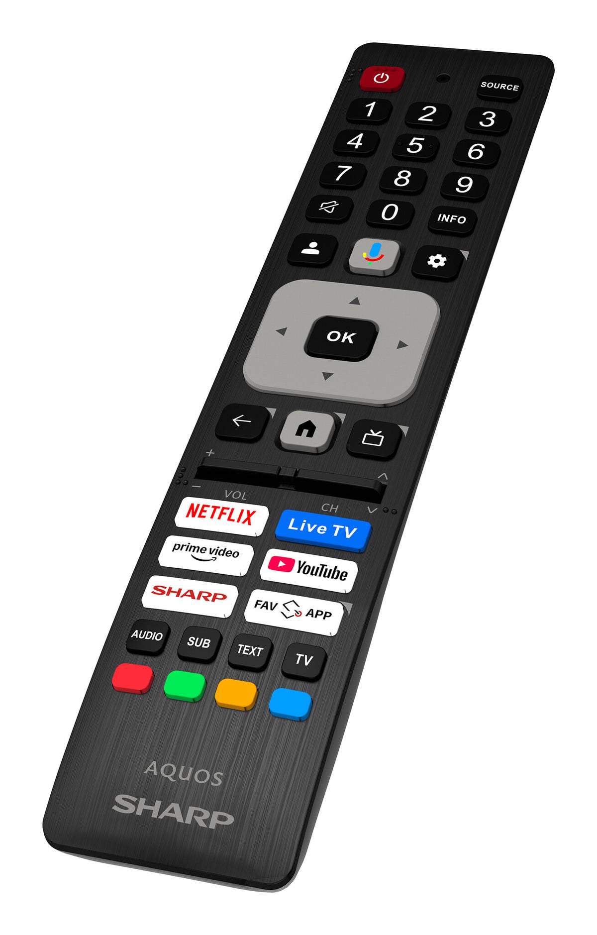 Sharp | 43HP6265E | 43 | Smart TV | Google TV | UHD | Black