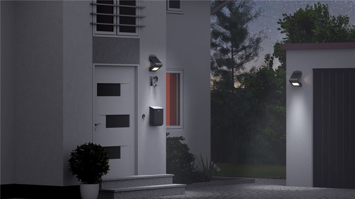 Goobay Udendørs lys med solpanel 1.5W 4000K Køligt hvidt lys