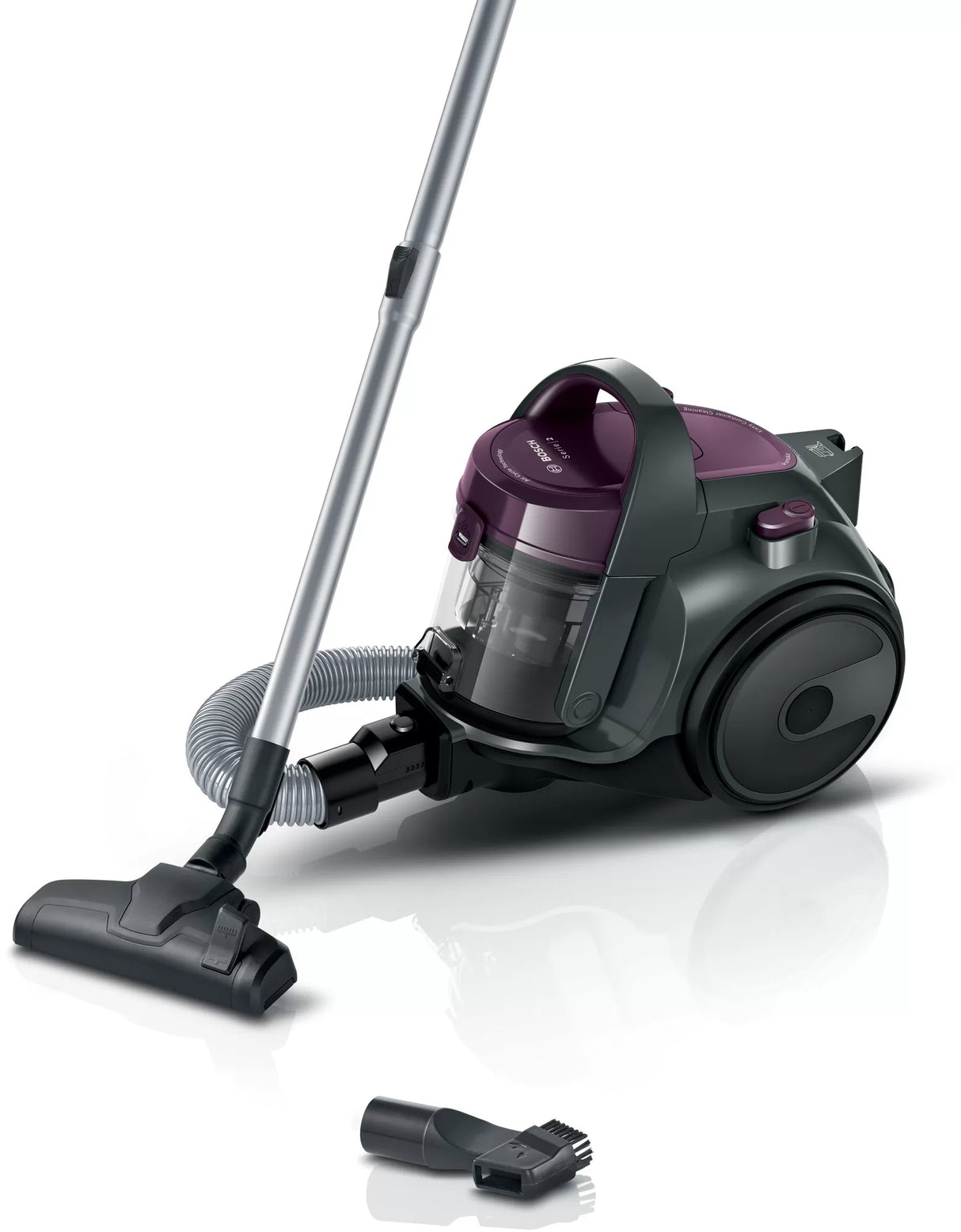 Bosch Cleann'n BGC05AAA1 Støvsuger Beholder 1.5liter Grå anthracite