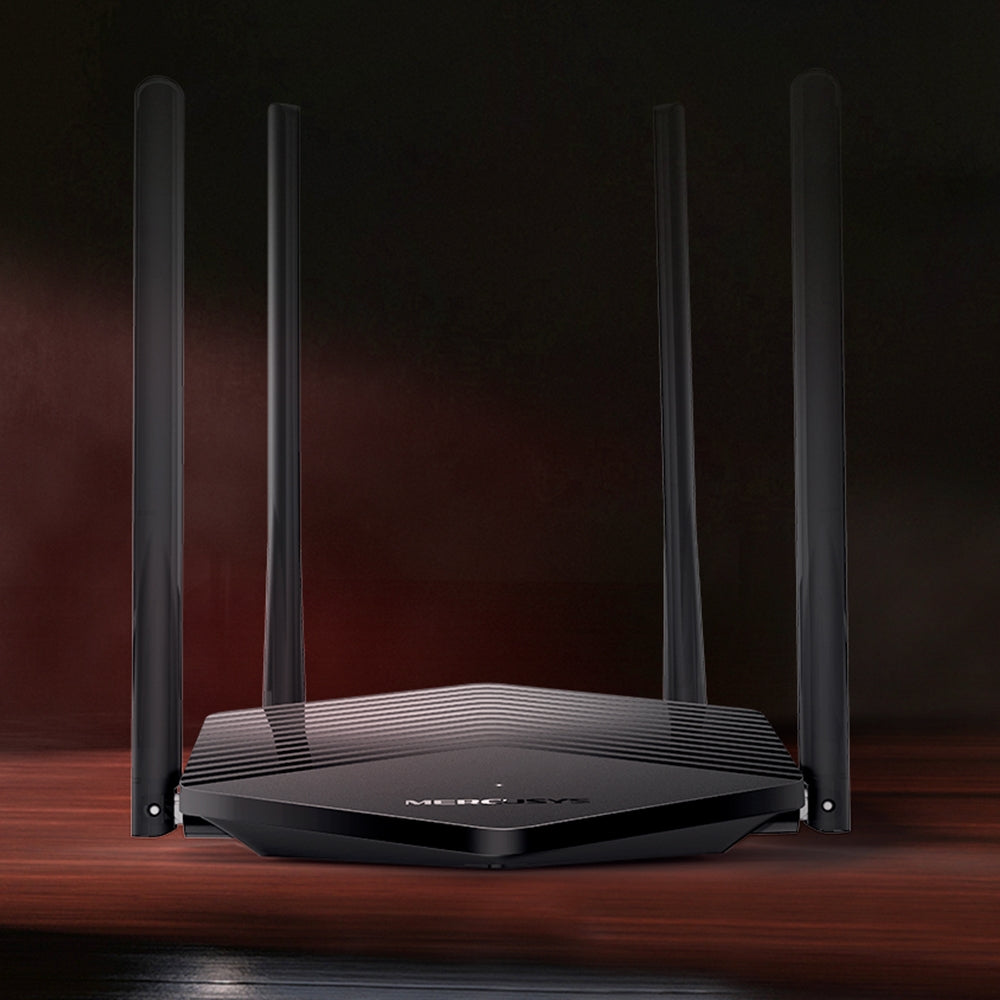 Mercusys MR60X trådløs router Gigabit Ethernet Dual-band (2,4 GHz / 5 GHz) Sort