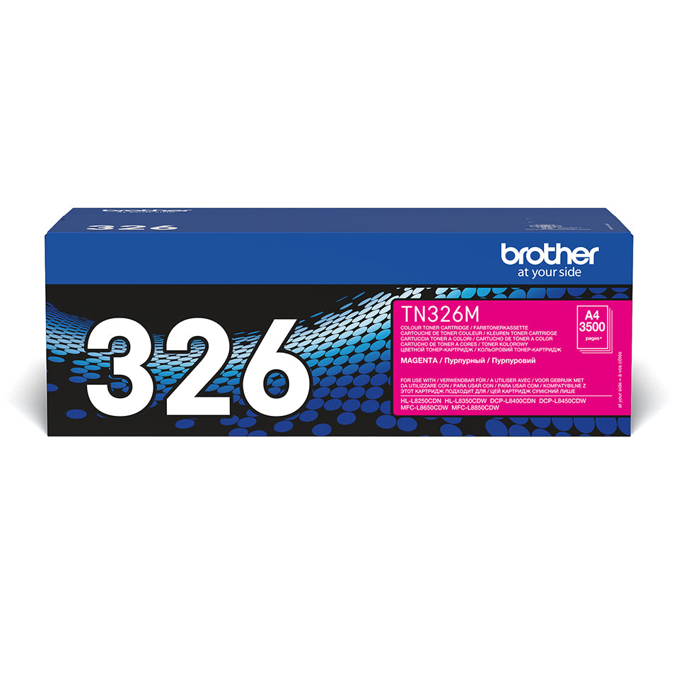 Brother TN-326M tonerpatron 1 stk Original Magenta
