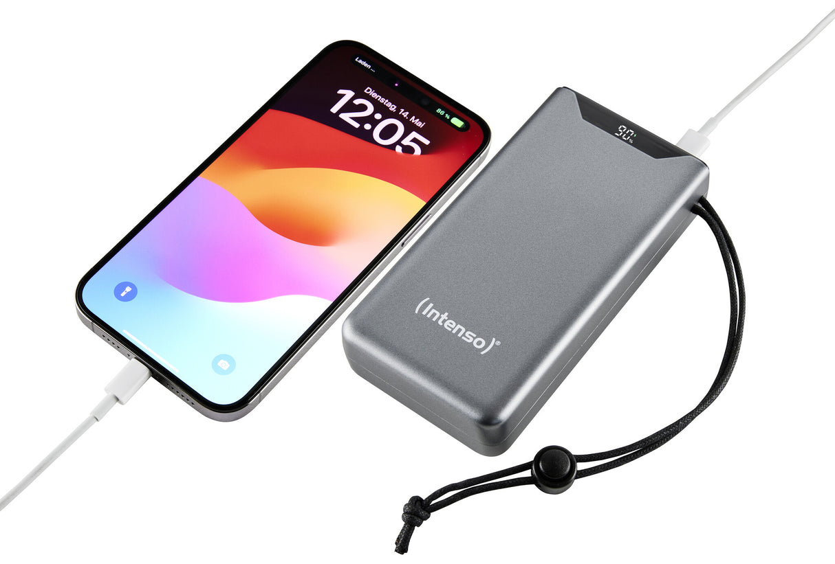 Intenso 7332054 powerbank Lithium polymer (LiPo) 20000 mAh Grå
