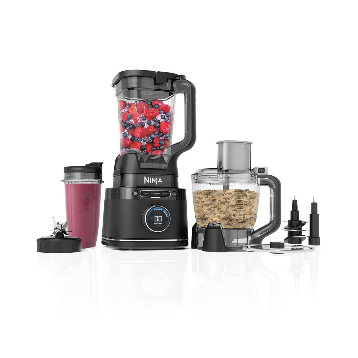 Ninja Detect Power Mixer & Processor Pro 2,1 L Bordplade blender 1200 W Sort