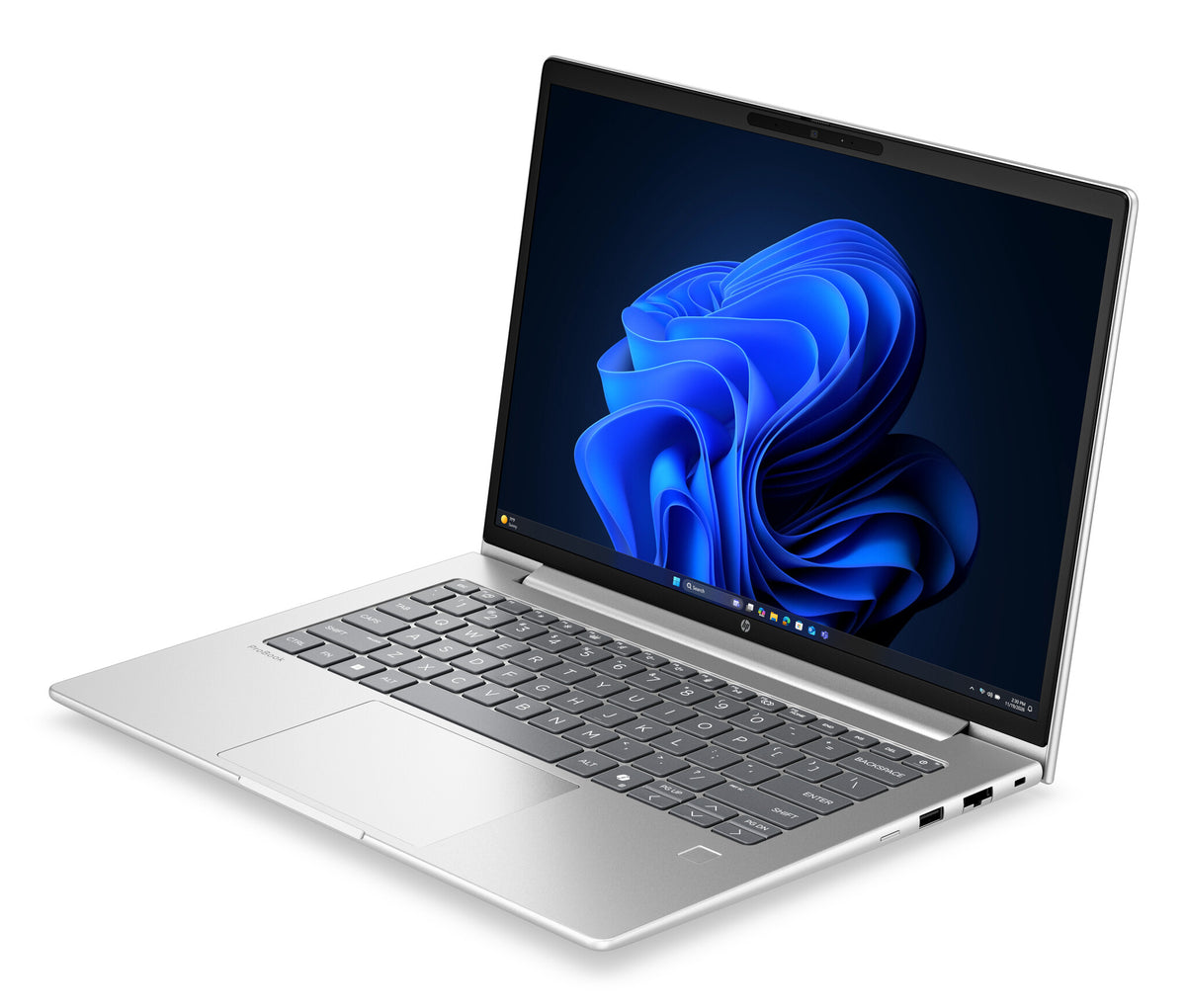 HP E0QB1AT laptop AMD Ryzen™ 5 230 35.6 cm (14") WUXGA 16 GB DDR5-SDRAM 512 GB SSD Wi-Fi 7 (802.11be) Windows 11 Pro Silver