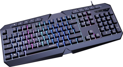SPEEDLINK LUDICIUM tastatur Spil USB QWERTY Engelsk Sort