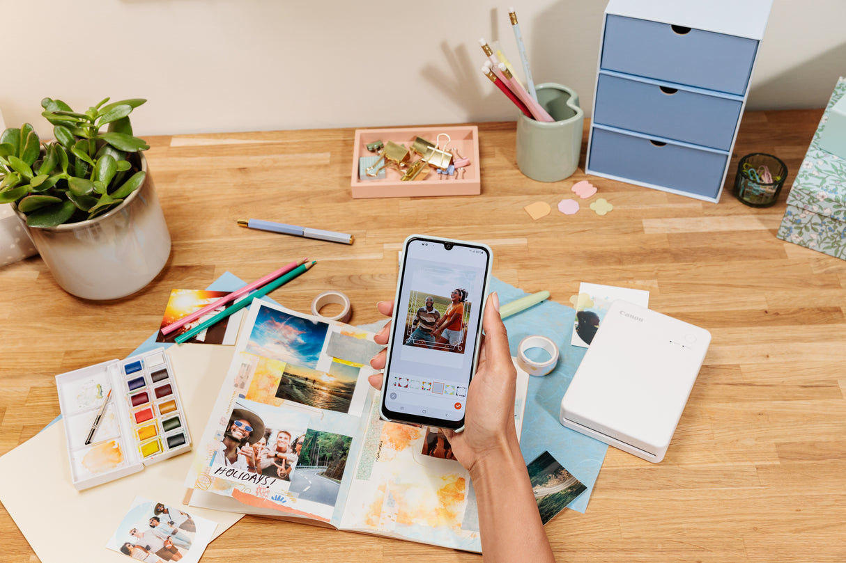 Canon SELPHY QX20 BK fotoprinter Farvesublimation 287 x 287 dpi 2.8" x 3.3" (7.2x8.5cm) Wi-Fi