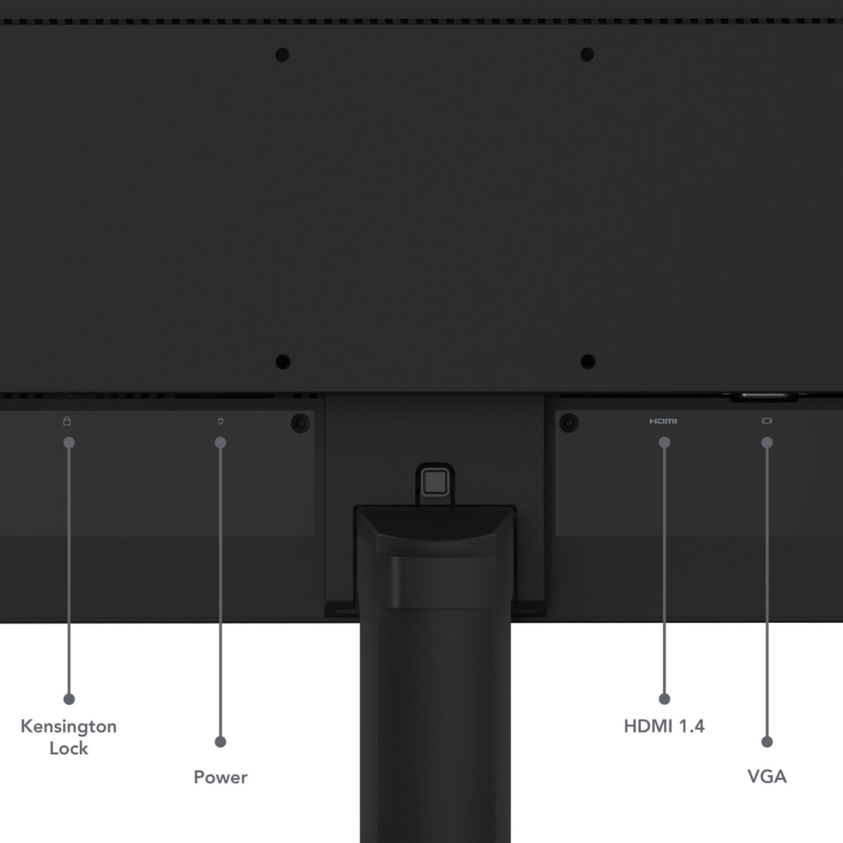 Lenovo ThinkVision S27-4e computerskærm 68,6 cm (27") 1920 x 1080 pixel Fuld HD LCD Sort