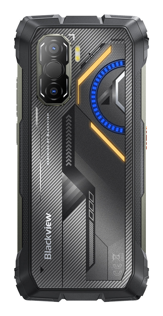 Blackview ROCK 3 17,2 cm (6.78") Hybrid Dual SIM Android 16.0 4G USB Type-C 8 GB 256 GB 10000 mAh Sort