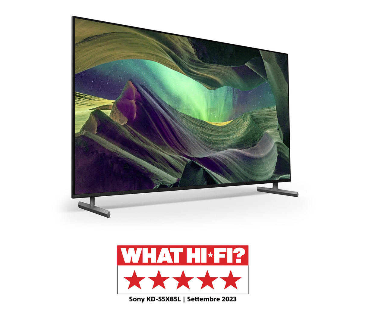 Sony KD-55X85L 139,7 cm (55") 4K Ultra HD Smart TV Wi-Fi Sort