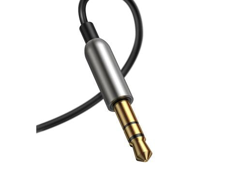 Baseus CABA01-01 audio cable 0.5 m 3.5mm USB Type-A Black