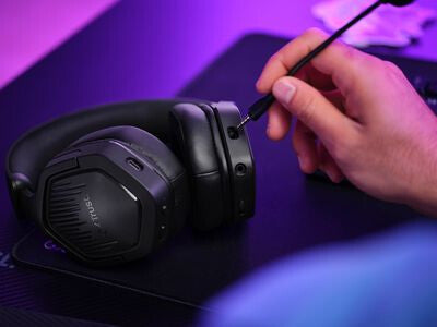 Trust GXT 493 Carus Headset Kabel & trådløs Headset, Hjelm Spil USB Type-C / USB Type-A Bluetooth Sort