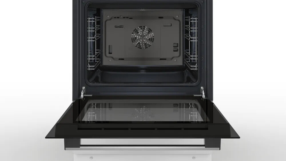 Bosch Serie 2 HLL09A020U komfur og ovn Fritstående komfur Elektrisk Keramisk Hvid