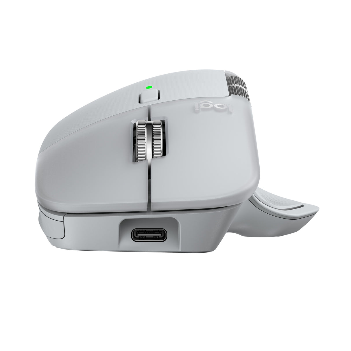 Logitech MX Master 4 mus Kontor Højre hånd RF trådløs + Bluetooth Laser 8000 dpi