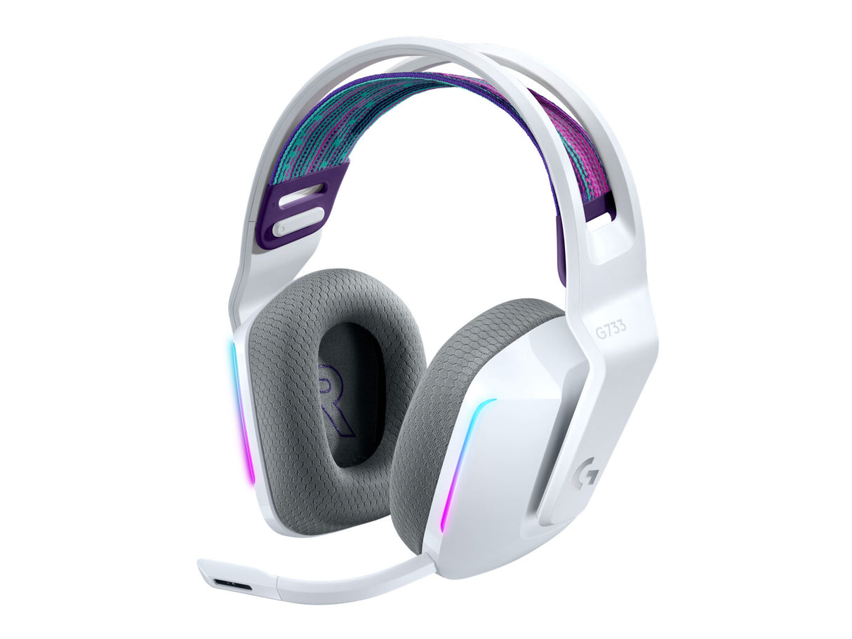 Logitech G 981-000883 hovedtelefoner/headset Trådløs Spil Hvid