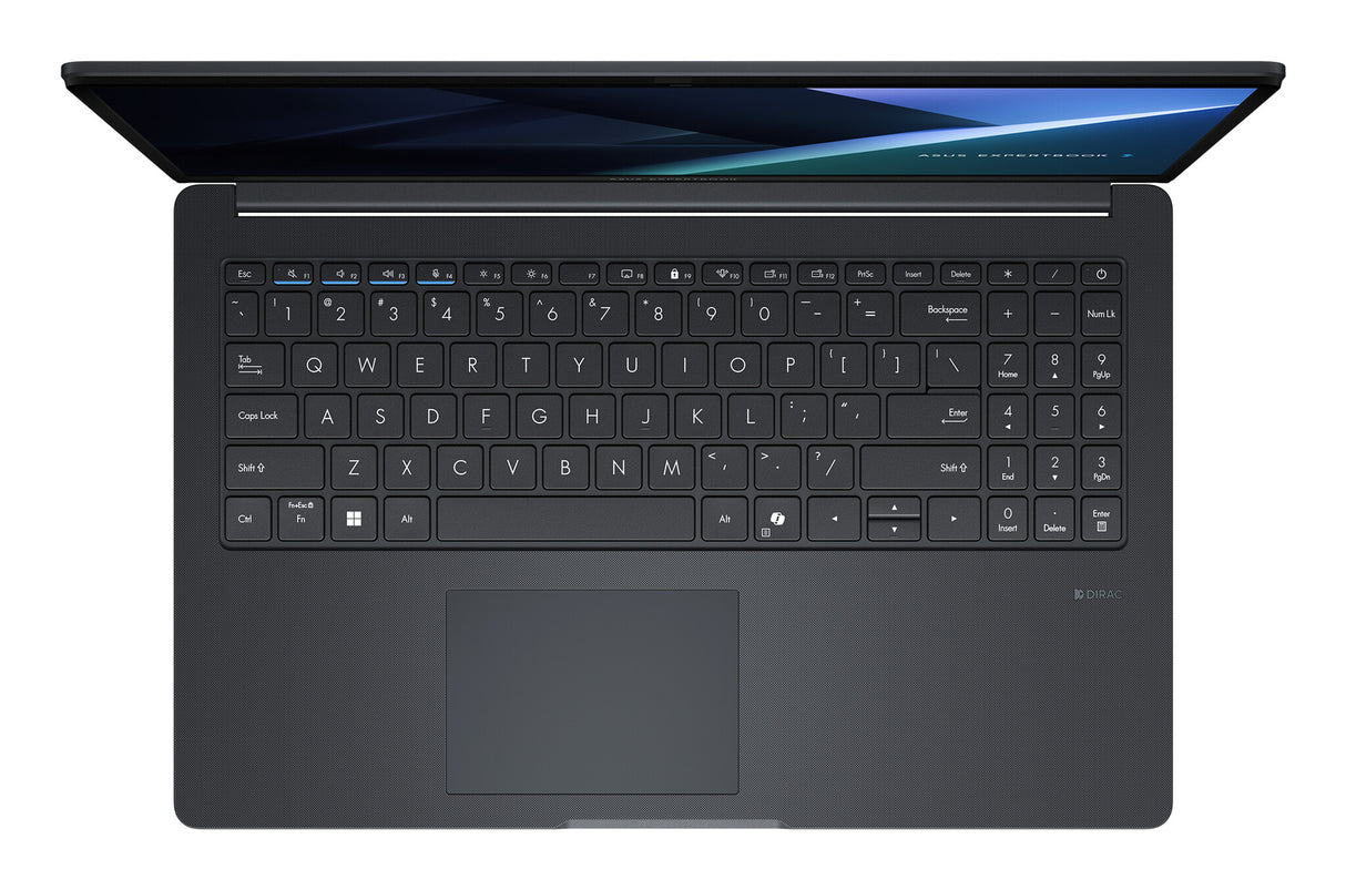 ASUS ExpertBook B1 B1503CVA-S71833X Intel Core 3 100U Laptop 39,6 cm (15.6") Fuld HD 16 GB DDR5-SDRAM 256 GB SSD Wi-Fi 6 (802.11ax) Windows 11 Pro Sort, Grå