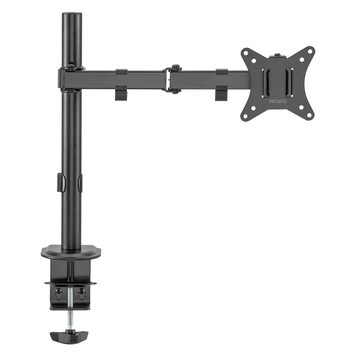 Deltaco Single Desk mount, tilt, swivel, rotate, 13-32" 9 kg