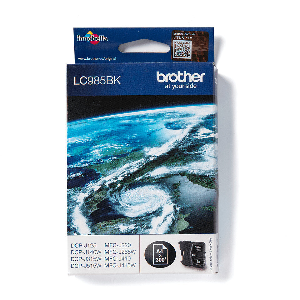 Brother LC985BK blækpatron 1 stk Original Sort