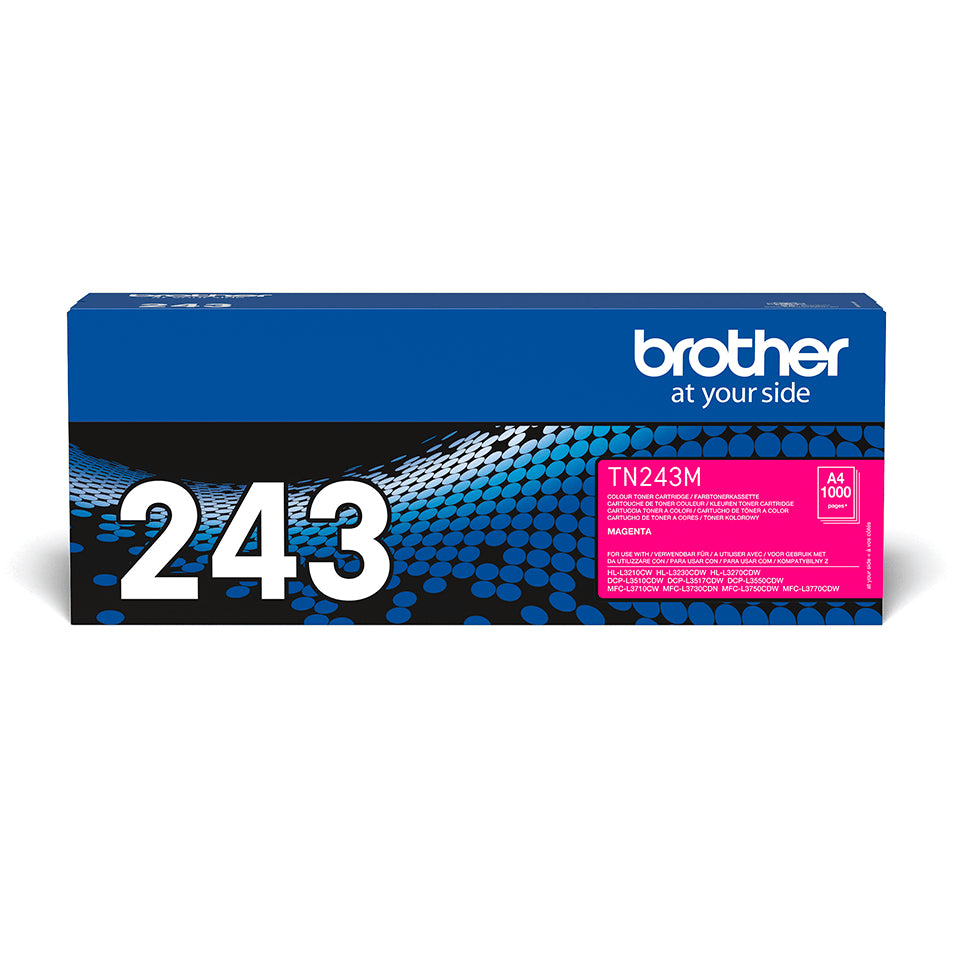 Brother TN-243M tonerpatron 1 stk Original Magenta