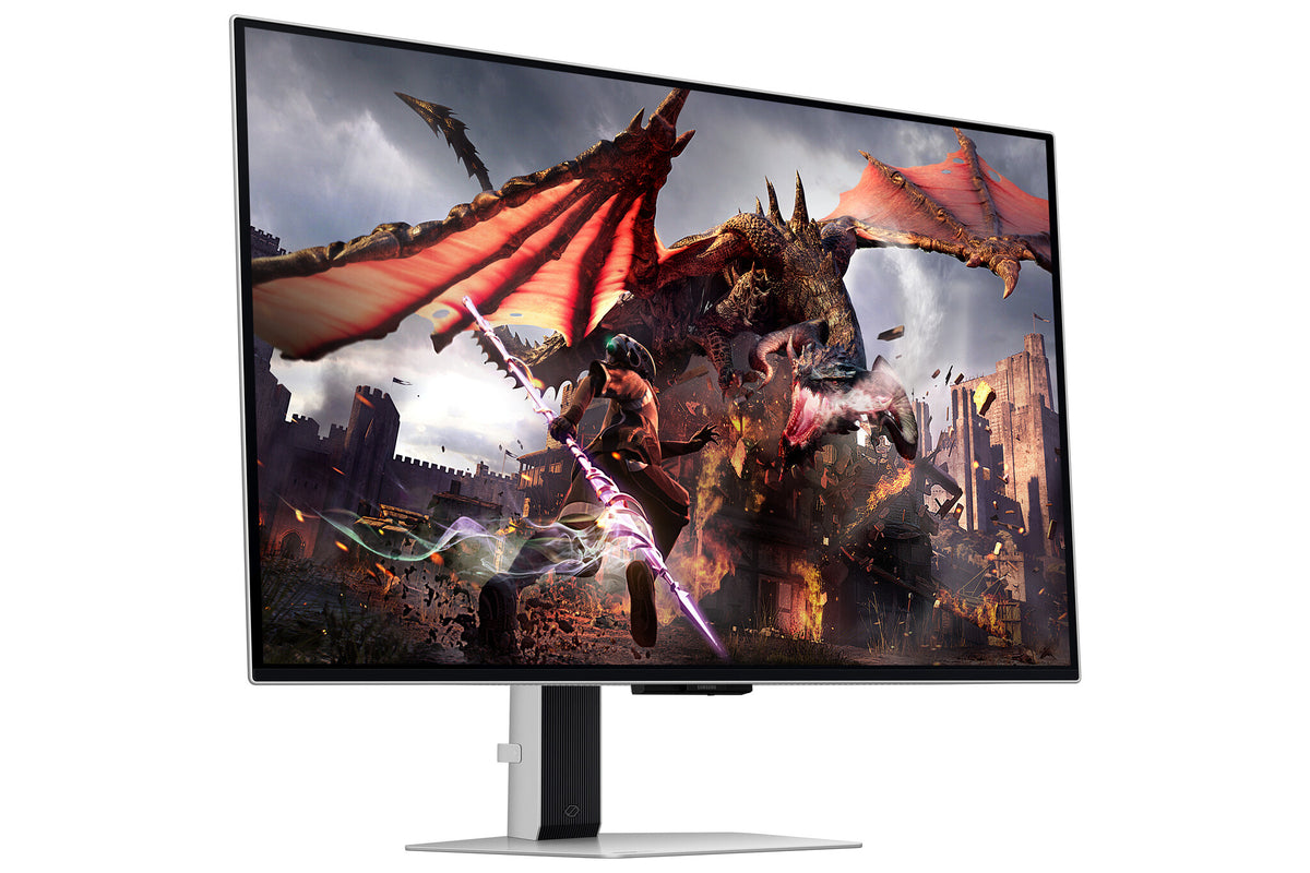 Samsung G80SD computerskærm 81,3 cm (32") 3840 x 2160 pixel 4K Ultra HD OLED Sølv