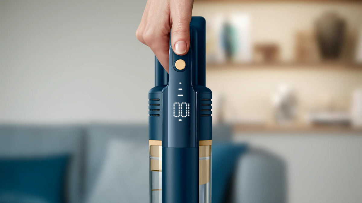 Philips 5000 series XC5043/01 stick vacuum/electric broom Battery Dry&wet Cyclonic Bagless 0.27 L Blue, Yellow