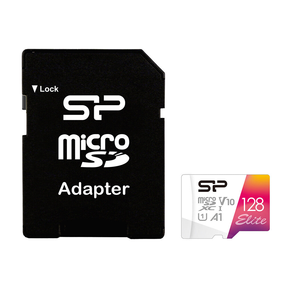 Silicon Power Elite 128 GB MicroSDXC UHS-I Klasse 10