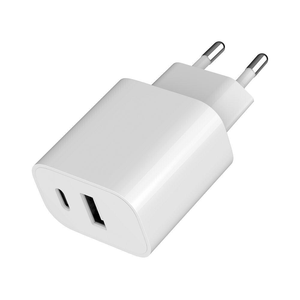 Gembird TA-UC-2AC12-01 oplader til mobil enhed Smartphone, SmartWatch, Tablet Hvid Vekselstrøm Indendørs