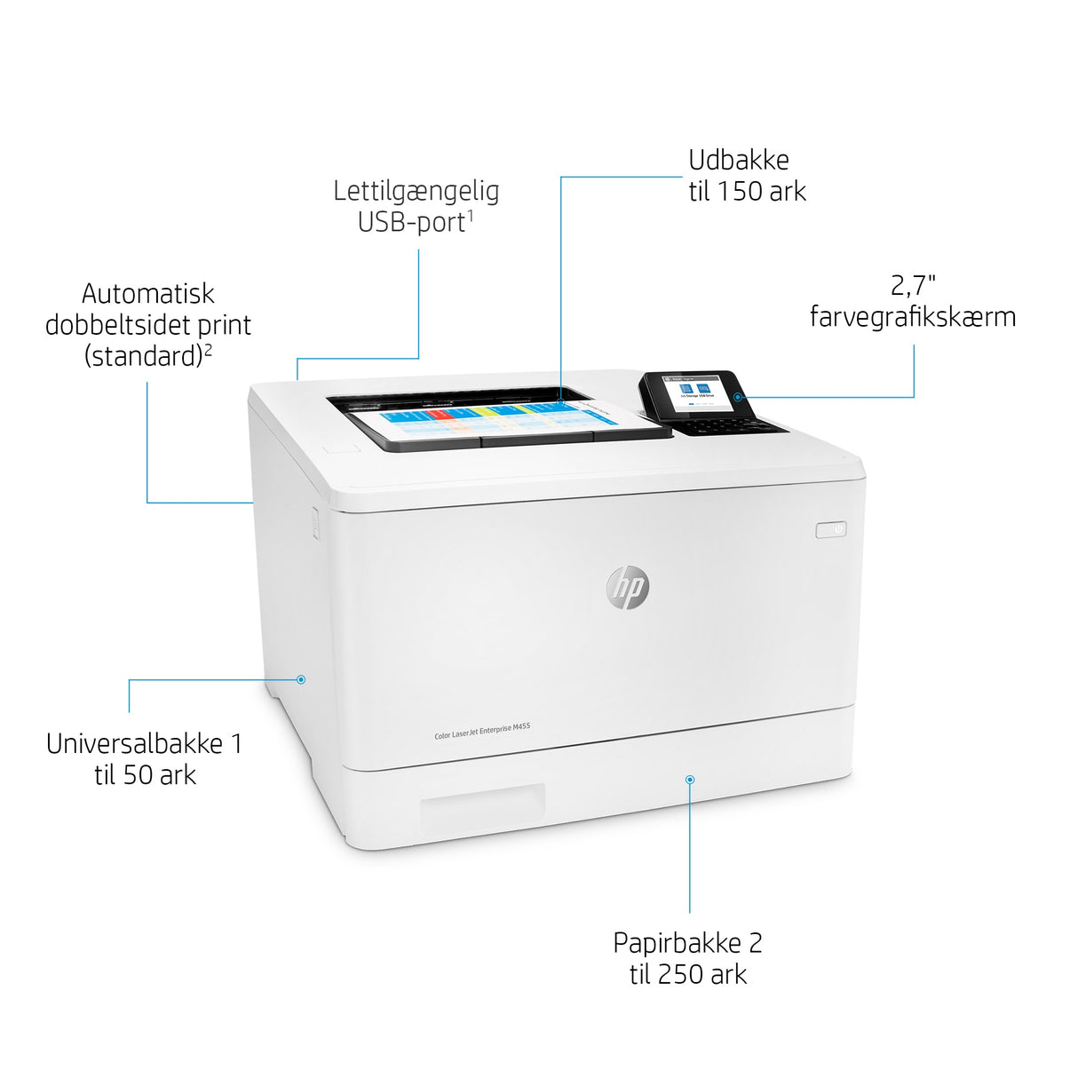 HP Color LaserJet Enterprise M455dn