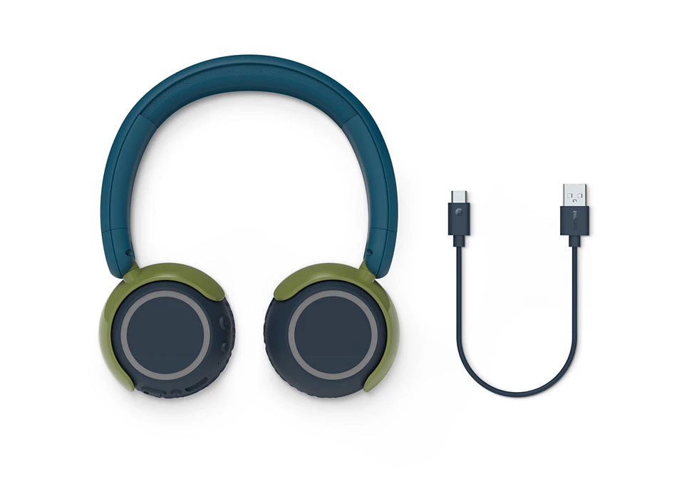 Philips 4000 series TAK4200CT/00 hovedtelefoner/headset Trådløs Opkald/musik Bluetooth Blå, Grøn