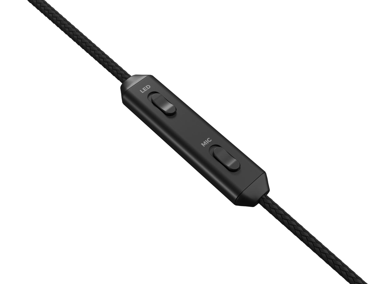 GENESIS NSG-2307 hovedtelefoner/headset Ledningsført Spil USB Type-A Sort