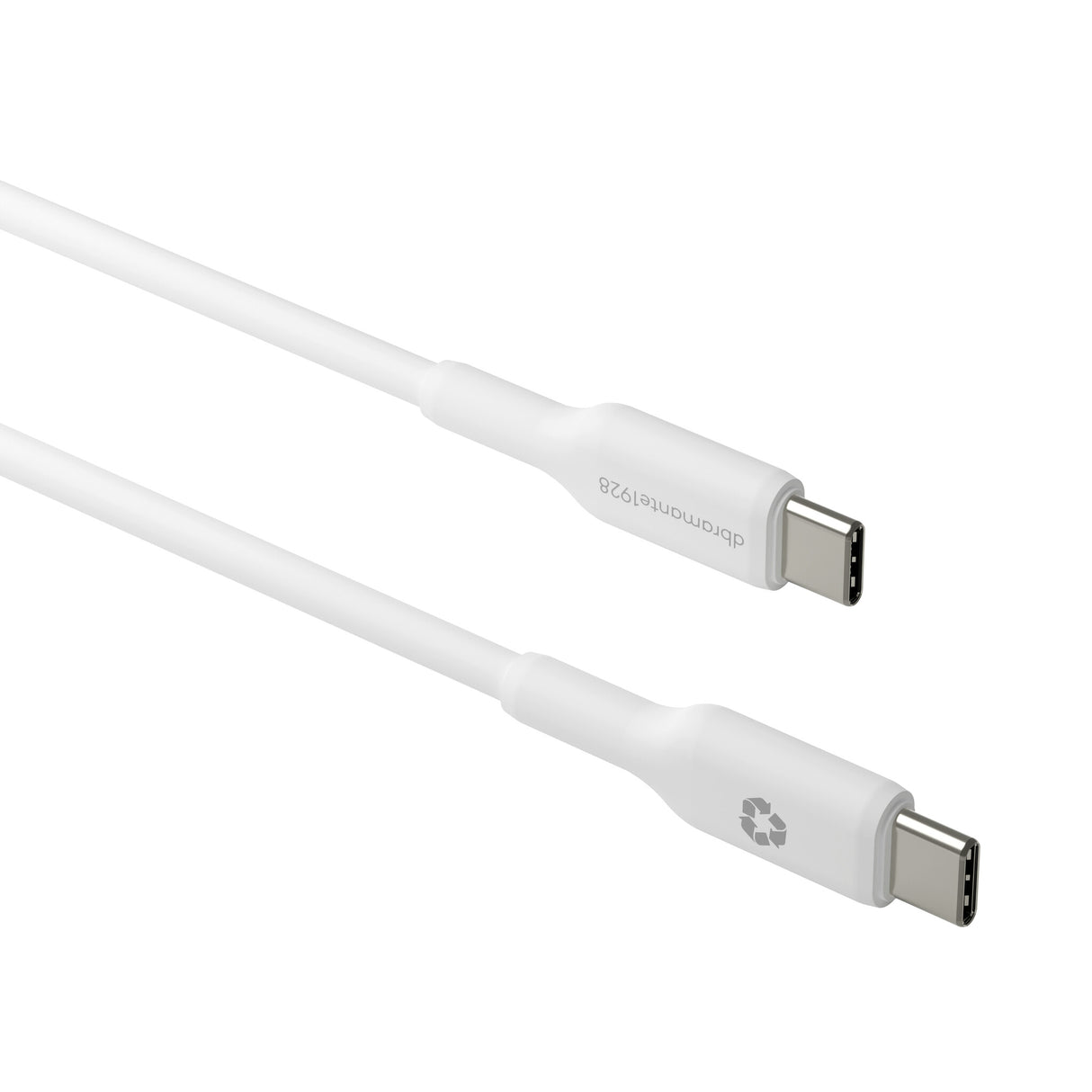 dbramante1928 CB20CCWH7153 USB-kabel USB 2.0 2 m USB C 0,48 Gbit/sek. 60 W Hvid
