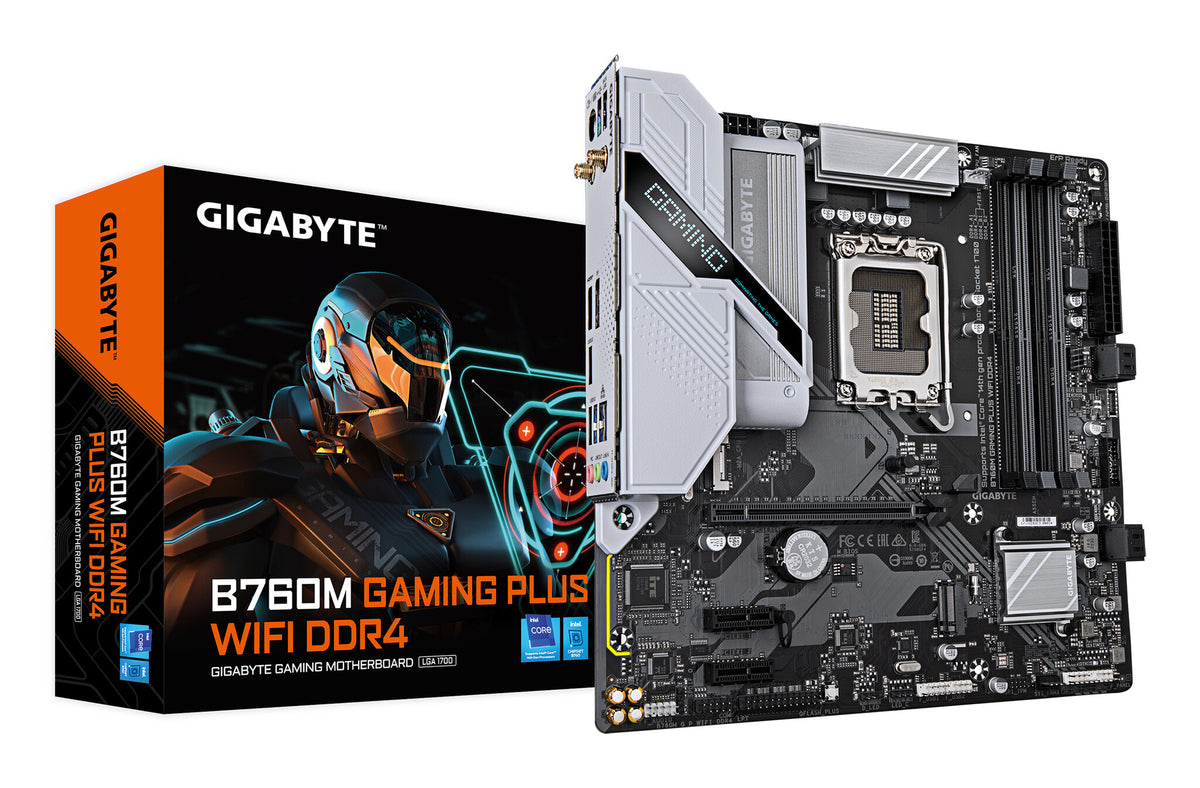 GIGABYTE B760M GAMING PLUS WIFI DDR4 Motherboard