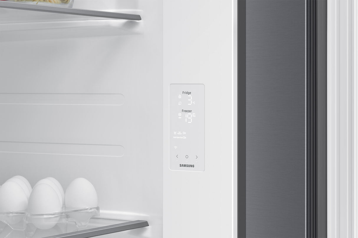 Samsung RS80F64KET side-by-side køle-fryseskab Fritstående 640 L Rustfrit stål