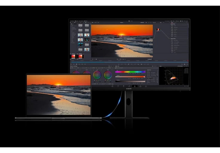 Xiaomi A27Ui computerskærm 68,6 cm (27") 3840 x 2160 pixel Fuld HD LCD Sort