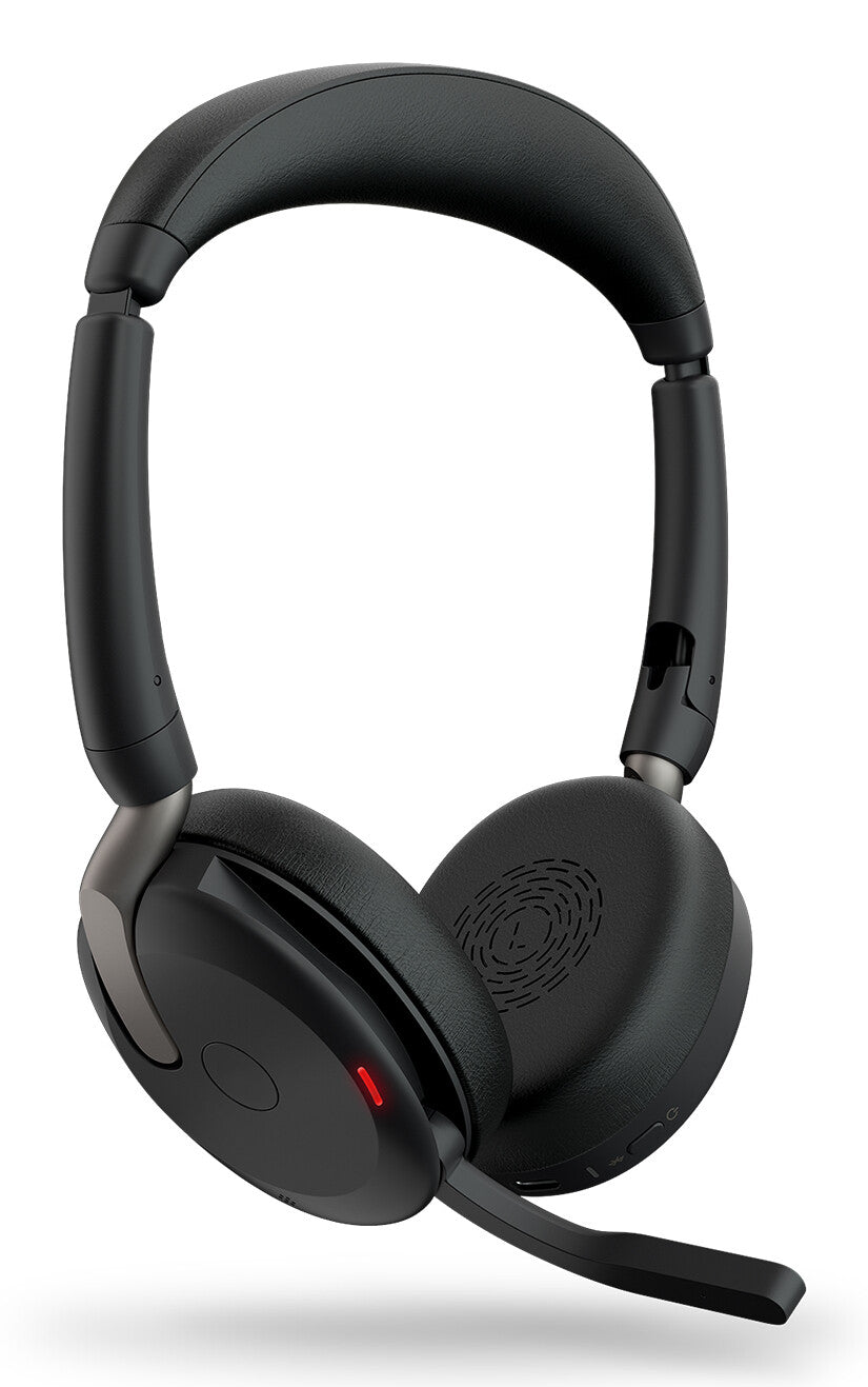 Jabra Evolve2 65 Flex Headset Trådløs Kontor/Callcenter USB Type-C Bluetooth