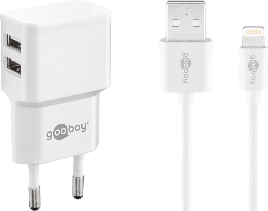 goobay Dual Apple Lightning charger set Adapter 5V