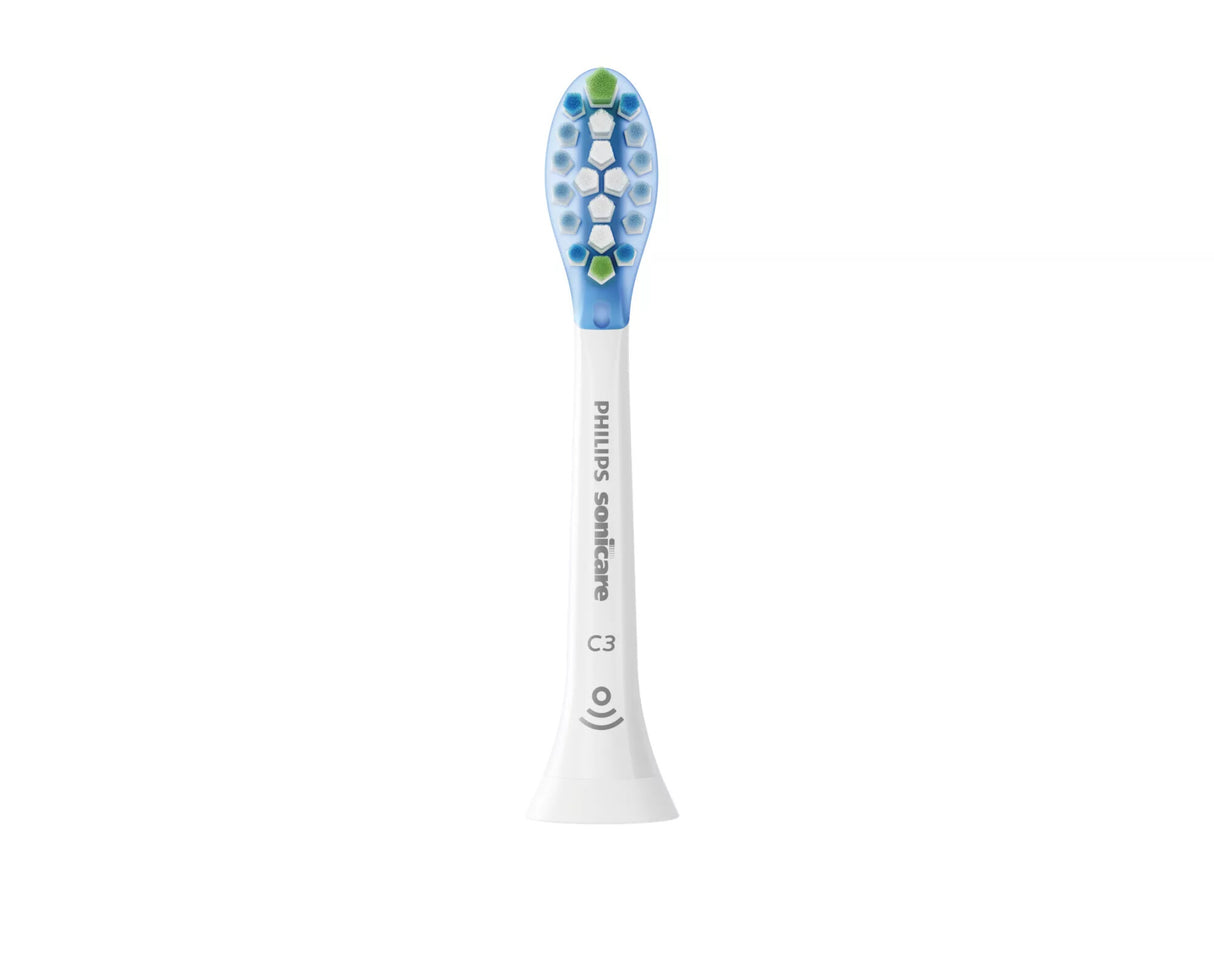 Philips Sonicare C3 Premium Plaque Control HX9044/17 4x Soniske tandbørstehoveder - Hvid