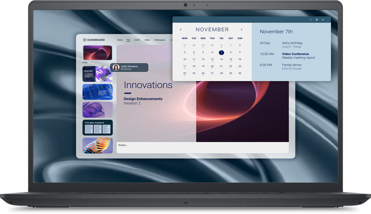 Dell Pro 15.6 1920 x 1080 (Full HD) 7520U 8GB 512GB AMD Radeon 610M Windows 11 Pro