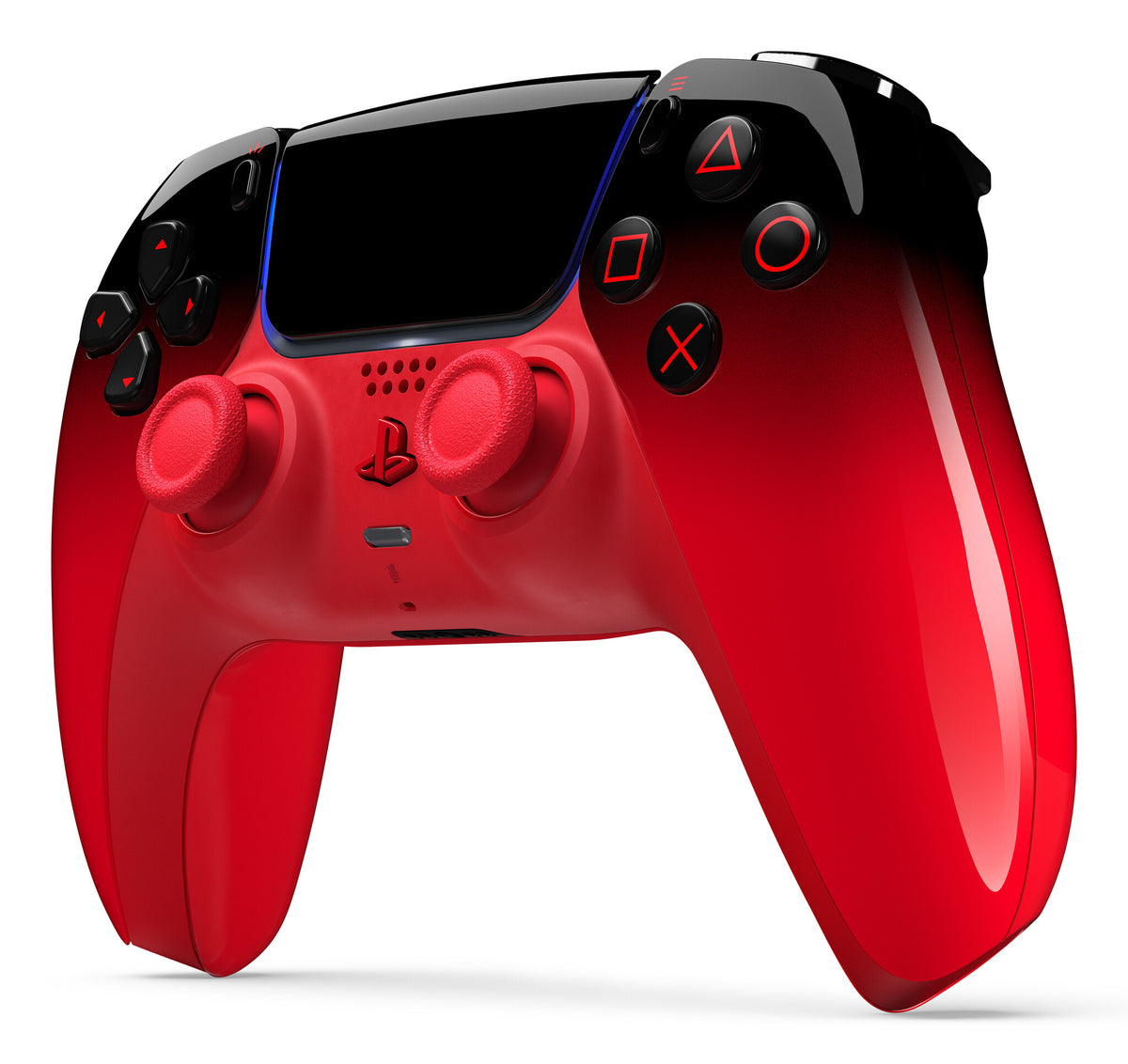 Sony DualSense Rød, Sort Bluetooth/USB Gamepad Analog/digital Android, MAC, PC, PlayStation 5, iOS
