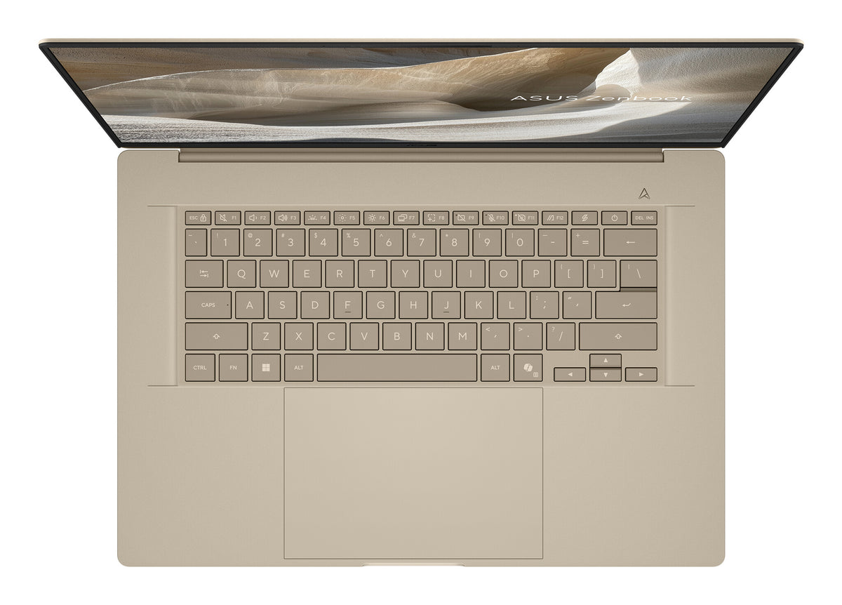 ASUS Zenbook A16 UX3607OA-SQ024X Copilot+ PC Snapdragon X2E-94-100 Laptop 40.6 cm (16") 3K 48 GB LPDDR5x-SDRAM 1 TB SSD Wi-Fi 7 (802.11be) Windows 11 Pro Beige