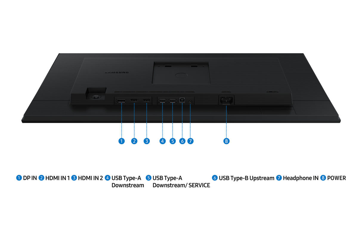 Samsung S40GD computerskærm 68,6 cm (27") 1920 x 1080 pixel Fuld HD LCD Sort