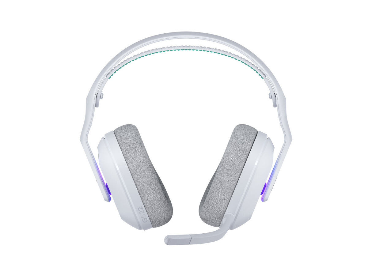 Logitech G G522 Lightspeed Headset Trådløs Spil USB Type-C Bluetooth Hvid